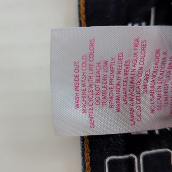 Nobo No Boundaries High Rise Distressed Frayed Cuff Jean Shortie Shorts 13 Blue - Picture 4 of 14